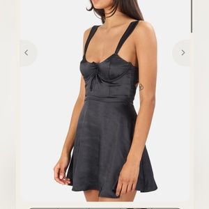 For Love and Lemons black mini dress small